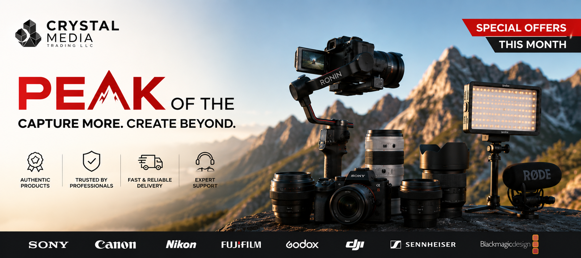 July Peak Sale – Crystal Media