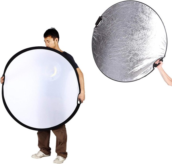 32  80cm  5 in 1 Round Reflector with Handle for Photography Photo Studio Lighting   Outdoor Lighting SoftBox & Reflectors