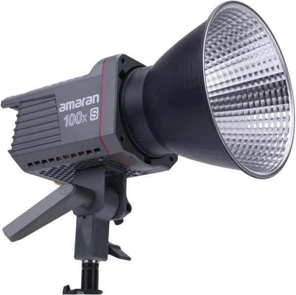 Aputure amaran 100x S Bi Color Bowens Mount Point Source LED Video Light  100W Output 2700 6500k 30 500lux 1m Bluetooth App Control 9 Built in Lightin Lighting