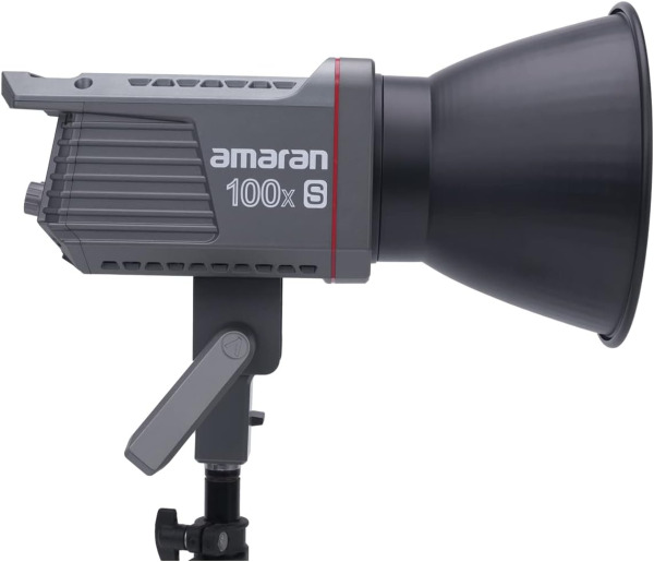 Aputure amaran 100x S Bi Color Bowens Mount Point Source LED Video Light  100W Output 2700 6500k 30 500lux 1m Bluetooth App Control 9 Built in Lightin Lighting