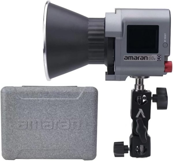 Aputure Amaran COB 60X S     60W Bi Color Bowens Mount LED Video Light for Creators Lighting