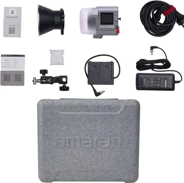 Aputure Amaran COB 60X S     60W Bi Color Bowens Mount LED Video Light for Creators Lighting