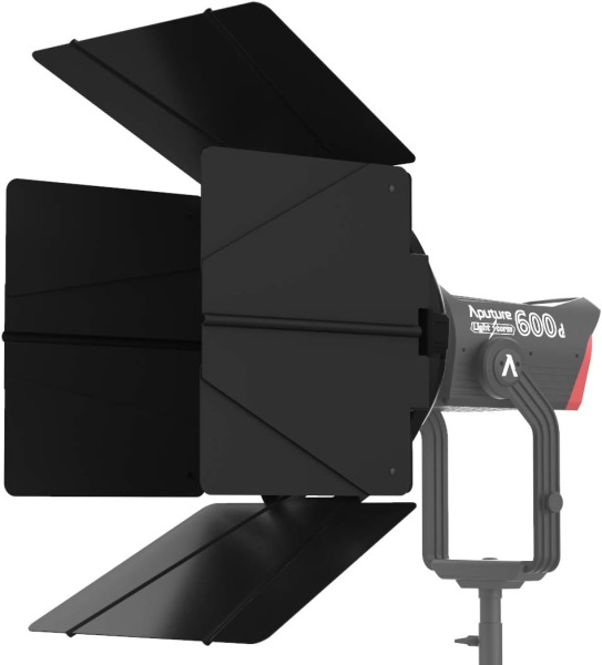 Aputure F10 Barndoors for Aputure LS 600d Fresnel Attachment     8 Leaf Design Lighting