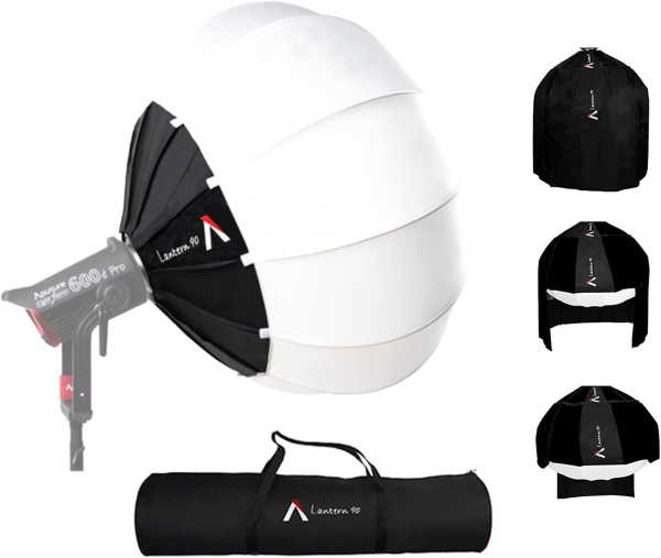 Aputure Lantern Softbox 90cm     Versatile Bowens Mount Design for Professional Lighting SoftBox & Reflectors