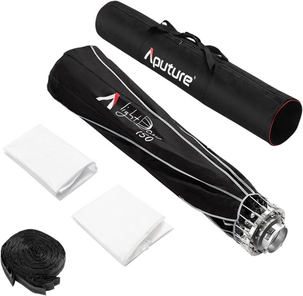 Aputure Light Dome 150 Softbox   150cm Deep Parabolic Bowens Mount for Aputure   Amaran Lights SoftBox & Reflectors