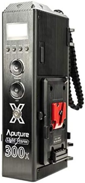 Aputure Light Storm LS 300X Beyond Bi-Color LED Light Kit with Control Box and V-Mount Battery Plate Lighting