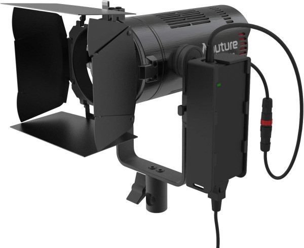Aputure Light Storm LS 60x Bi Color LED Light 30000lux  1m  CRI 95  TLCI 95 Built in 9 Lighting FX  Support NP F970 Battery  includes Barn Doors Suppo Lighting