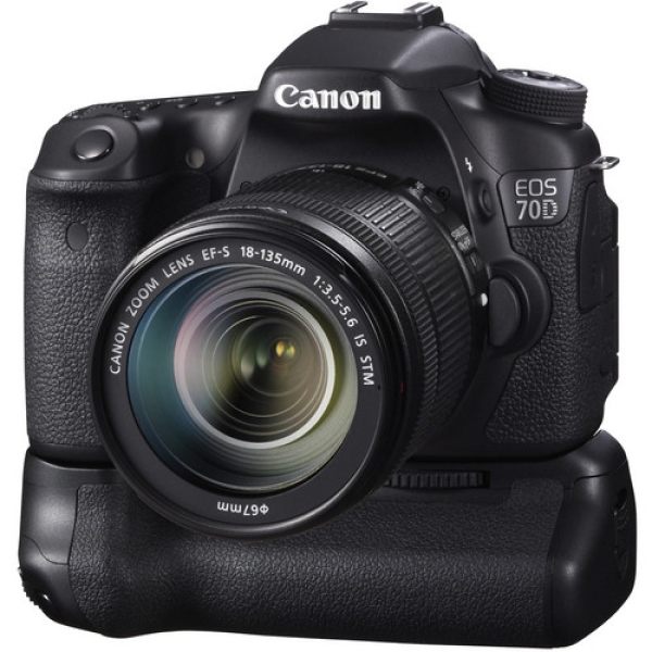 Battery Grip for Canon EOS 70D   80D  BG E14      Enhanced Power   Stability Battery & Grip
