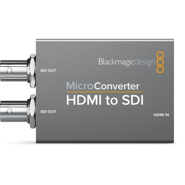 Blackmagic Design Micro Converter HDMI to SDI with Power Supply     Seamless Signal Conversion Production Switchers & Converters 