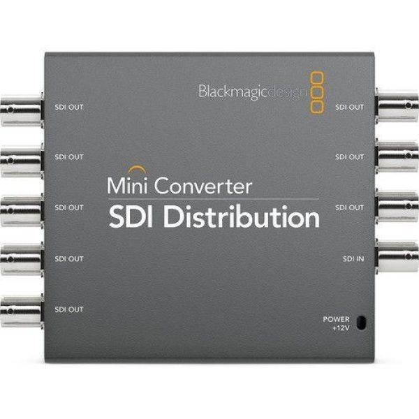 Blackmagic Design Mini Converter SDI Distribution 4K     Reliable 4K SDI Signal Distribution Production Switchers & Converters 