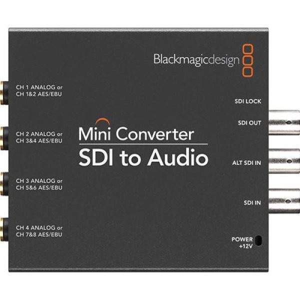 Blackmagic Design SDI to Audio Mini Converter Production Switchers & Converters 