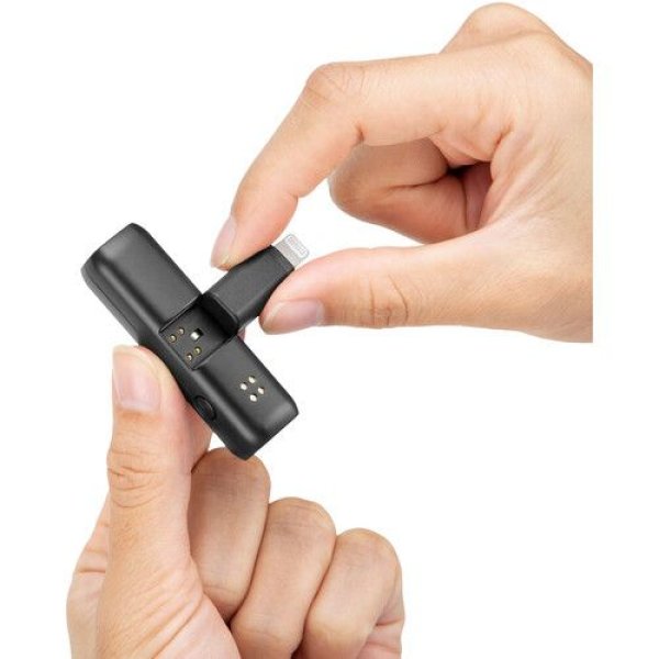 BOYA BY WM3U Compact Wireless Microphone System for Smartphones  Cameras  and Mobile Devices  2 4 GHz  Professional Audio