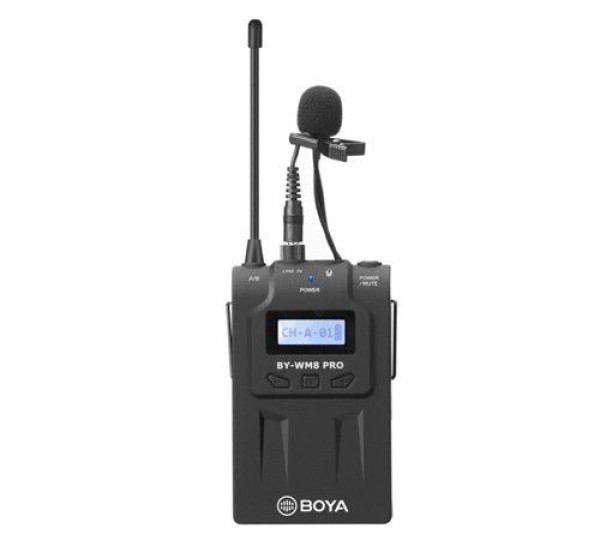 BOYA BY WM8 Pro K1 Dual Channel Wireless Lavalier Microphone System for Mobile Devices and Cameras  Professional Audio