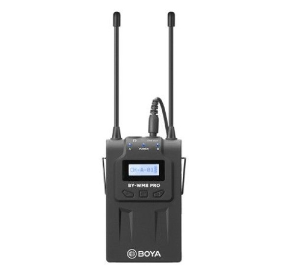 BOYA BY WM8 Pro K1 Dual Channel Wireless Lavalier Microphone System for Mobile Devices and Cameras  Professional Audio
