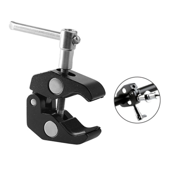 E Image AI A05 Super Clamp     Secure and Versatile Tube Clamp with Dual Screw Holes Others