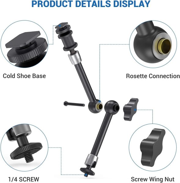 E Image EI A22 11  Articulating Magic Arm     Versatile and Durable with 1 4  20 Thread Others
