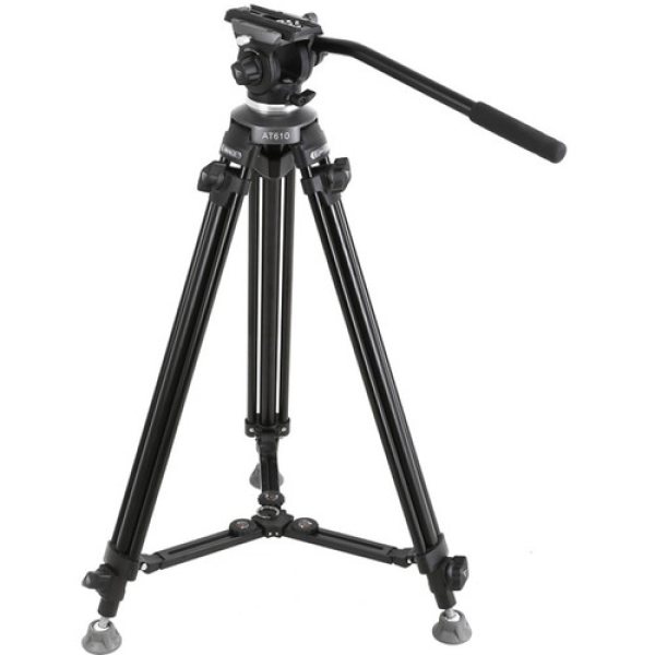 E Image EK610 Professional Compact Tripod with Fluid Head Tripods