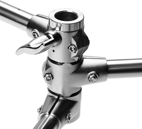 E Image LCS 03 C Steel Light C Stand with Grip Kit and Extension Arm   Heavy Duty   Portable Light Stands