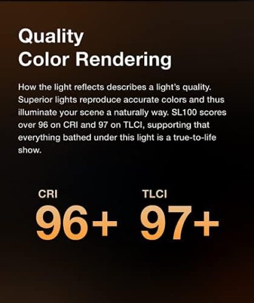 Godox SL100D LED Video Light     100W  5600K with Wireless Control for Studio and Photography Lighting