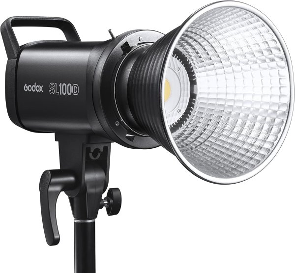 Godox SL100D LED Video Light     100W  5600K with Wireless Control for Studio and Photography Lighting