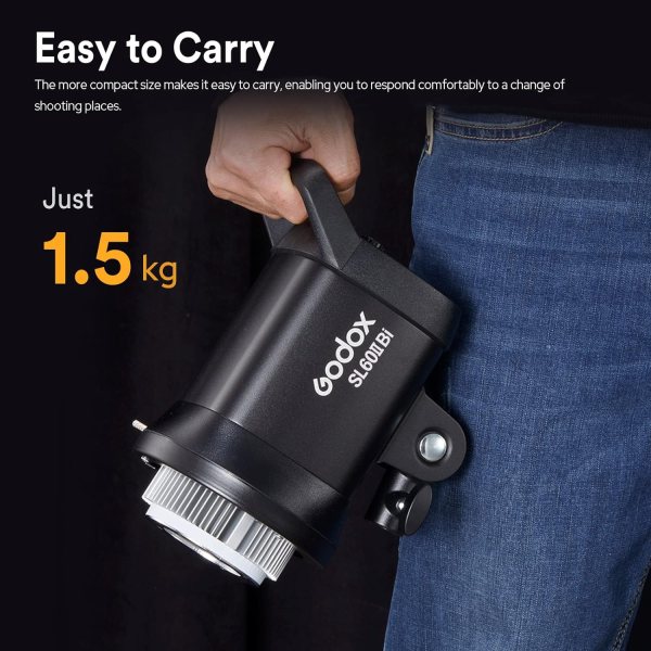 Godox SL60IIBi Bi Color LED Video Light     2800K 6500K with Wireless Control Lighting