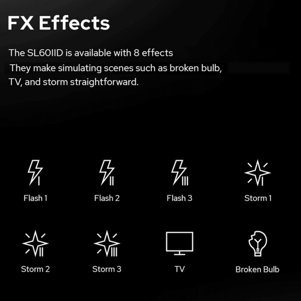 Godox SL60IID Portable Studio LED Video Light     70W Photography Fill Light with Bowens Mount Lighting