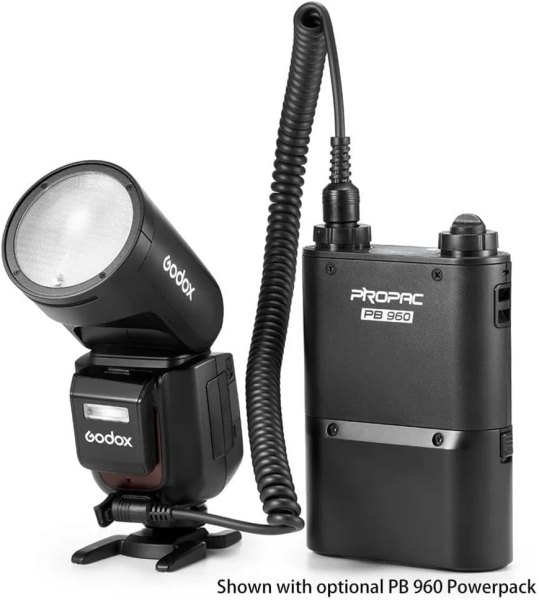 Godox V1Pro C Round Head Flash with 2 4G Wireless HSS for Canon E TTL Cameras Flashes Trigger & Remote