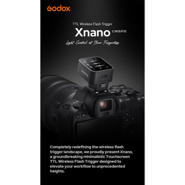 Godox X3 C Touchscreen TTL Wireless Flash Trigger for Canon Flashes Trigger & Remote