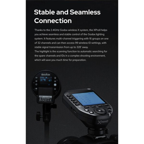 Godox XPro II S TTL Wireless Flash Trigger for Sony Cameras Flashes Trigger & Remote