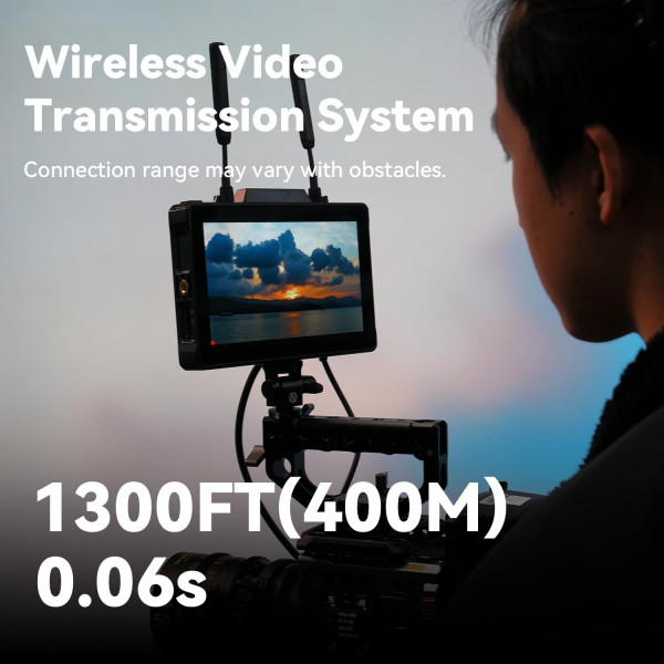 Hollyland Pyro 7 SDI   HDMI Wireless TX RX Monitor     1200 Nits  Ultra Low Latency Pro Videos