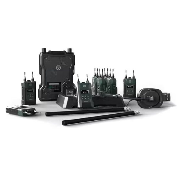 Hollyland Solidcom M1     Full Duplex Wireless Intercom System  8 Beltpacks  for Seamless Communication Professional Audios