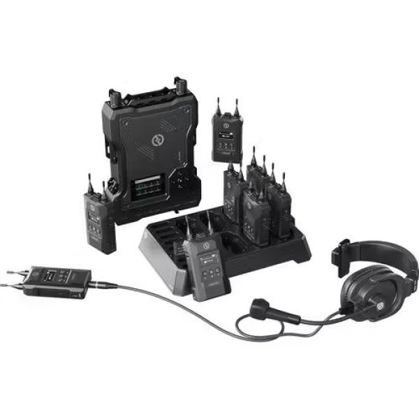 Hollyland Solidcom M1     Full Duplex Wireless Intercom System  8 Beltpacks  for Seamless Communication Professional Audios