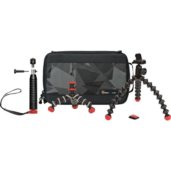 Joby Action Base Kit     The Ultimate Starter Kit for Action Camera Enthusiasts Tripods
