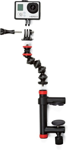 Joby Action Clamp   GorillaPod Arm     Secure   Flexible Mounting for Action Cameras Tripods