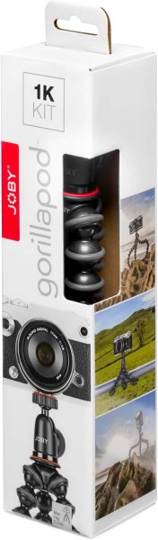 Joby JB01503 GorillaPod 1K Kit   Flexible Mini Tripod with Ball Head Tripods