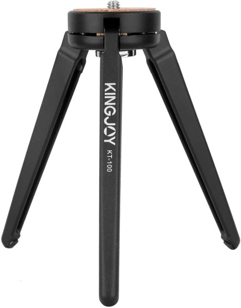 Kingjoy KT 100 BD 0 Aluminum Steel Mini Ball Head Mini Travel Tabletop Tripod Tripods