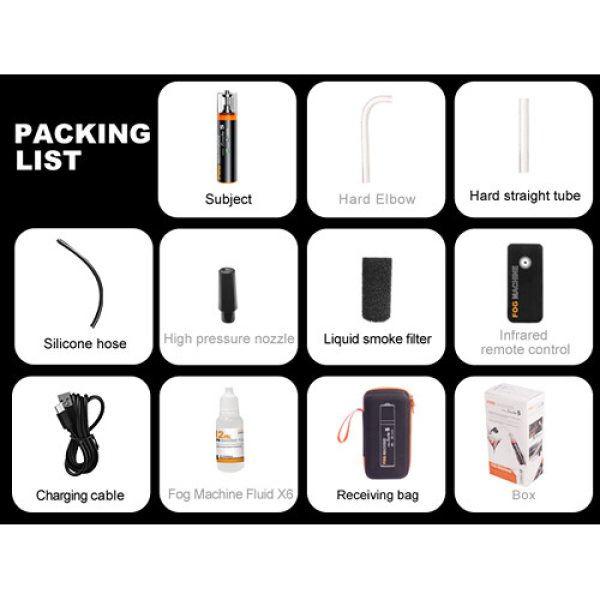 Lensgo Smoke S All in One Handheld Mini Fog Machine 30W Others