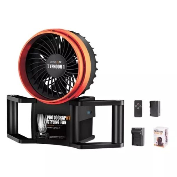 LENSGO TYPHOON 1 50W Studio Camera Fan     Stage Effects   Remote Controlled Photography Tool Others