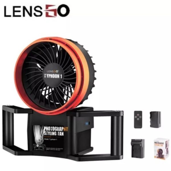 LENSGO TYPHOON 1 50W Studio Camera Fan     Stage Effects   Remote Controlled Photography Tool Others