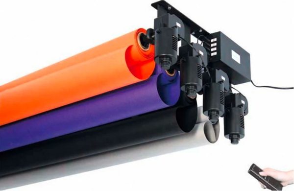 Nanlite Four Axle Motorized Background Support Kit BE 4R   Effortless Backdrop Control SoftBox & Reflectors