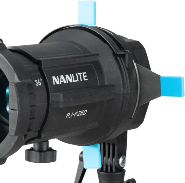 Nanlite PJ FMM 36 Projection Attachment with 36   Lens   Forza 60 150 Series Lighting