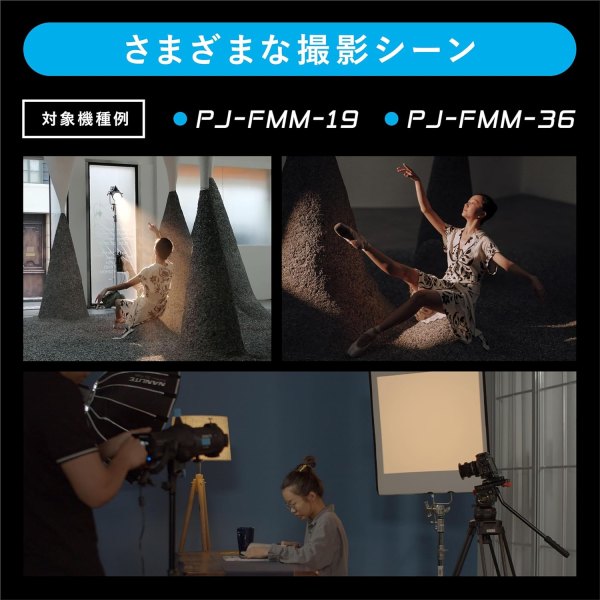 Nanlite PJ FMM 36 Projection Attachment with 36   Lens   Forza 60 150 Series Lighting