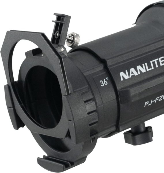 Nanlite PJ FMM 36 Projection Attachment with 36   Lens   Forza 60 150 Series Lighting