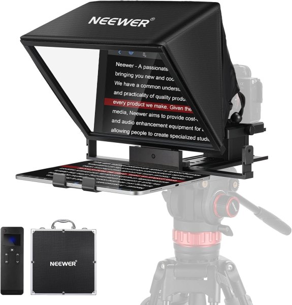 NEEWER Teleprompter X14 II with RT113 Remote & App Control – 14