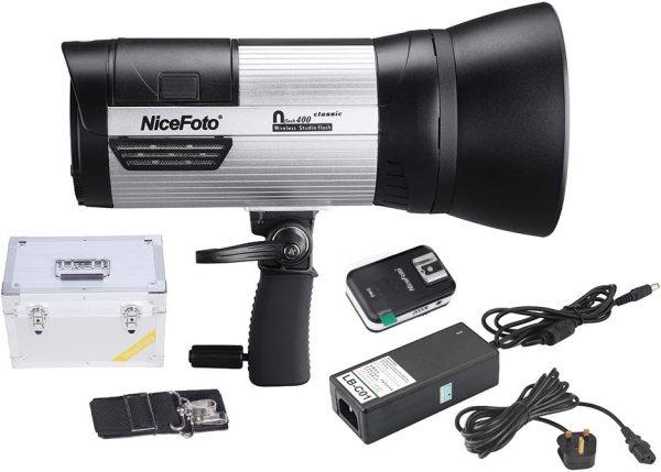 NiceFoto N Flash 400 400Ws Wireless Studio Strobe Flash Light     HSS  Bowens Mount   Built in 6000mAh Battery Others
