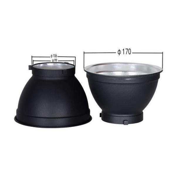 NiceFoto SN 04 55 Standard Reflector for Studio Photography Light 170x128mm SoftBox & Reflectors