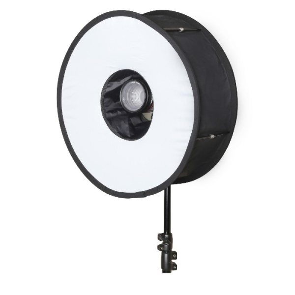 Phottix Aether Collapsible Ring Flash Adapter     Soft  Even Lighting for Stunning Portraits SoftBox & Reflectors