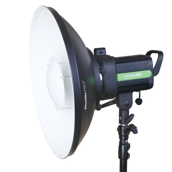 Phottix Beauty Dish MK II  51cm/20inches  Silver Interior with Bowens Speed Ring SoftBox & Reflectors