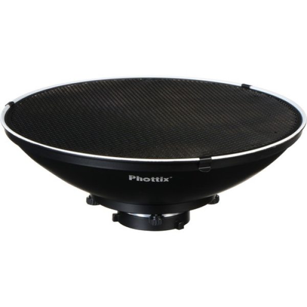Phottix Beauty Dish MK II  51cm/20inches  Silver Interior with Bowens Speed Ring SoftBox & Reflectors