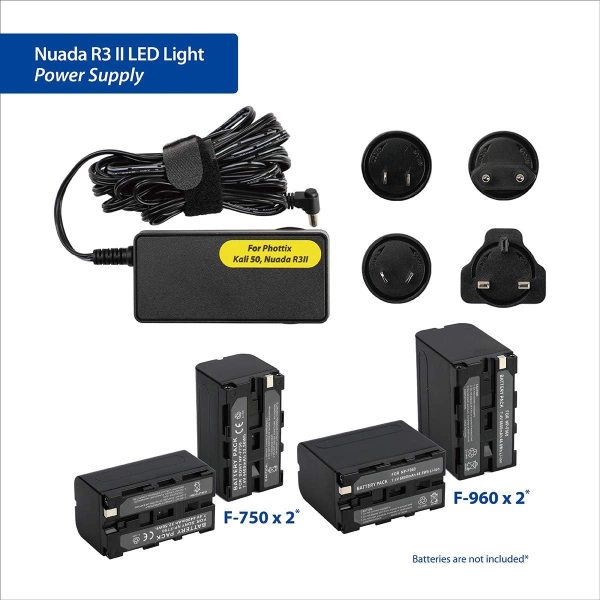 Phottix Nuada R3 VLED Video Light   Soft Bi Color LED Panel for Video   Photography    Key Lighting
